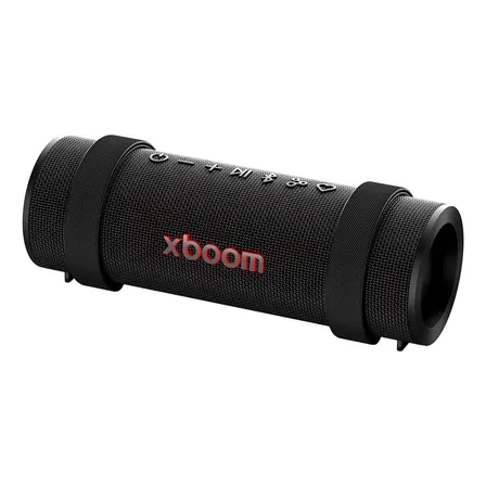 Caixa de Som LG XBOOM Grab, Bateria recarregável, IP67, até 20h de reprodução, luzes multicolor e resistência militar