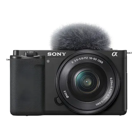 Sony Alpha Kit Zv-e10 Mirrorless 4k + Lente De 16-50 - Preto