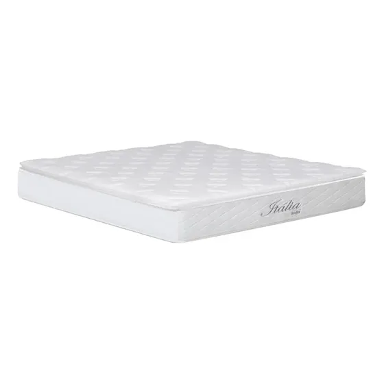 Colchão Casal Itália Com Pillow Top E Molas Umaflex Branco