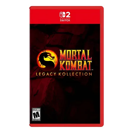 Mortal Kombat Legacy Kollection Nintendo Switch Mídia Física 2023