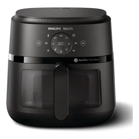Fritadeira Airfryer Digital Philips Walita NA230/00 Negro