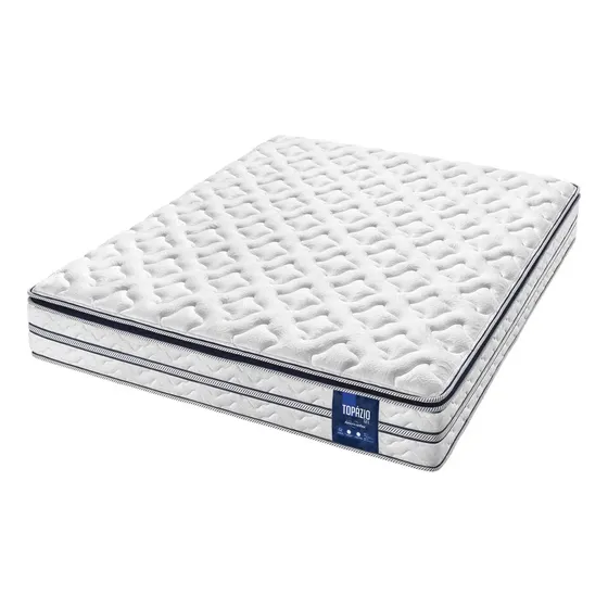 Colchão Queen Size Americanflex Topázio Gel Com Pillow Top Branco
