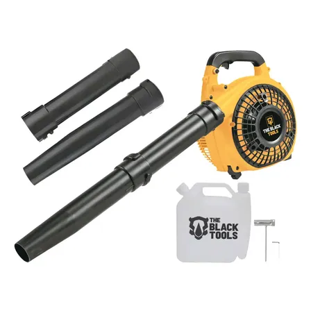 Soprador Folha Lateral 27,2cc 2 Tempos 1,0hp The Black Tools Amarelo