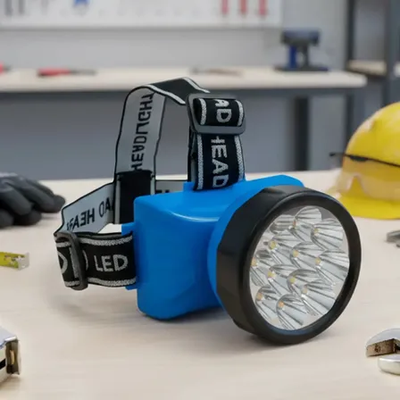 Lanterna Cabeça Recarregável 12 Leds 127/220v Potente Articulável - Ideal para Caça Pesca Construção Corrida Emergência - Resistente a Intempéries - Pro Power