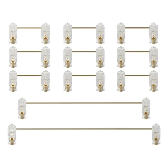 Kit De Parafuso Para Teclado Akko Estabilizador Transparente