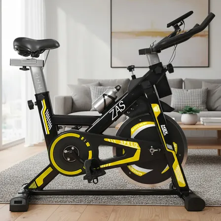 Bicicleta Spinning Mbx Fitness Roda De Inércia 13kg Amarelo