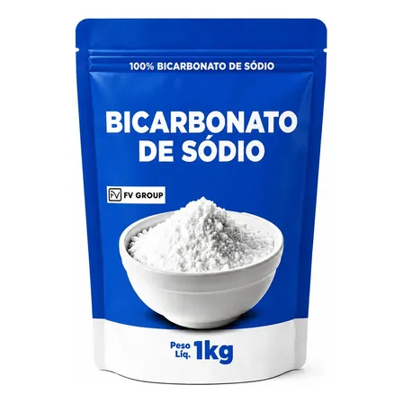 Bicarbonato De Sodio 100% Puro Limpeza Antiacido Culinaria