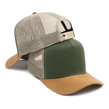 Boné Liso Básico Trucker Tela Respirável Cores Cor Verde Caramelo Tamanho Un