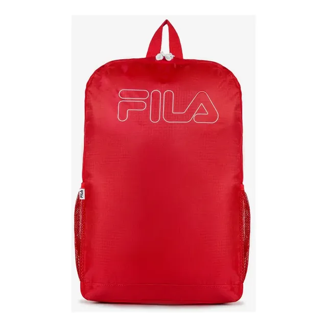 Mochila Basic Outline Fila Vermelho Liso