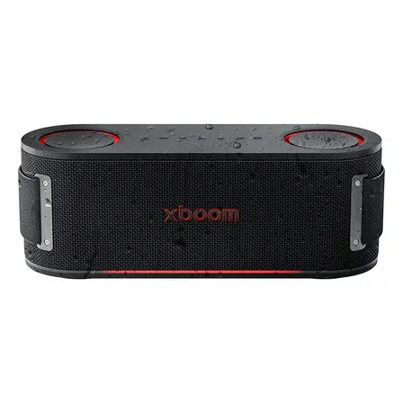 Caixa de Som LG XBOOM Bounce, Bateria recarregável, IP67, até 30h de reprodução, Bluetooth 5.3, luzes multicolor e resistência militar - BOUNCE