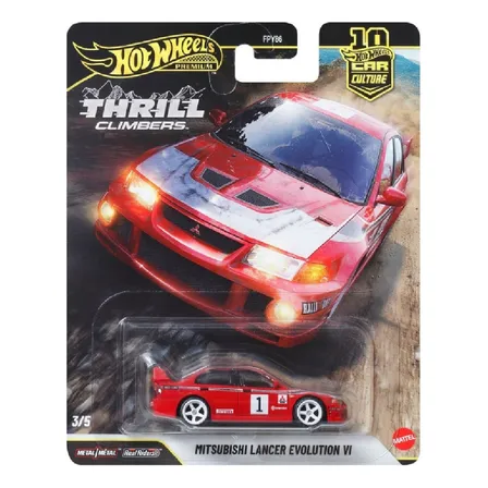 Mitsubishi Lancer Evo VI: Hot Wheels Car Culture 7 cm