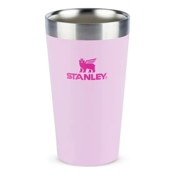 Copo Térmico Para Cerveja Stanley Pint Adventure Soft Orchid 354ml Liso