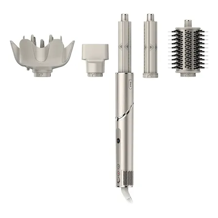 Modelador De Cabelo, Shark, Flexstyle, Seca E Modela, Ajuste De Temperatura Automático, 4 Acessórios, Cacheados E Crespos, 127 V Rose 127v