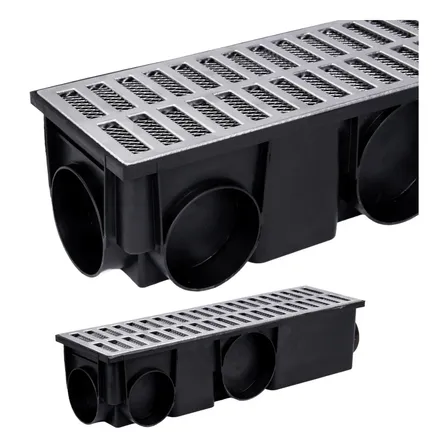 Ralo Linear Modular 15x50 Grelha Alumínio Tela Anti Insetos