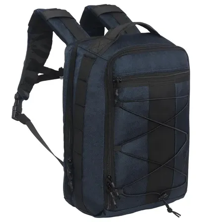 Mochila Wolf Attack Wolverine Azul Carbono - Ballistic Nylon Zíper Ykk