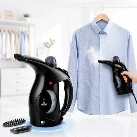 Passadeira A Vapor De Roupa Portátil Preto 127v