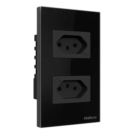 Tomada Inteligente Wi-fi Etw 1002 Intelbras Preto