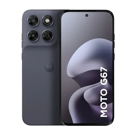 Smartphone Motorola Moto G67 5g - 128gb 4gb Ram + 8gb Ram Boost, Camera 50mp Sony Lytia 600, Tela 1.5k Extreme Amoled 120hz, Ultrarresistente - Chumbo