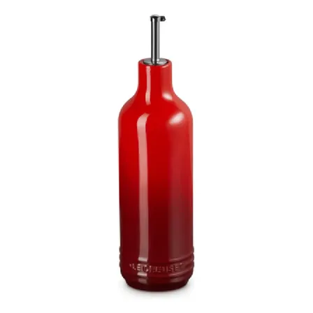 Porta Oleo Le Creuset 600ml Signature Em Cerâmica Vermelho