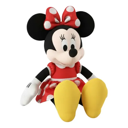 Pelúcia Minnie Grande Super Macio Brinquedo Infantil Criança Vermelho