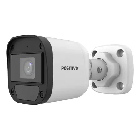 Câmera Hd Plus Bullet 2mp Com Microfone Embutido | Ip67 A Prova D'água E Poeira | Visão Noturna 20m | Tecnologia 4 Em 1 (tvi/ahd/cvi/cvbs) Branco
