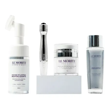 Kit De Cuidado Com A Pele Le Moritz Skincare Para Pele Madura - 4 Peças