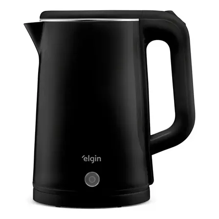 Chaleira Elétrica Elgin Slim Branca 110v 1,8 Litros 1.200w Preto