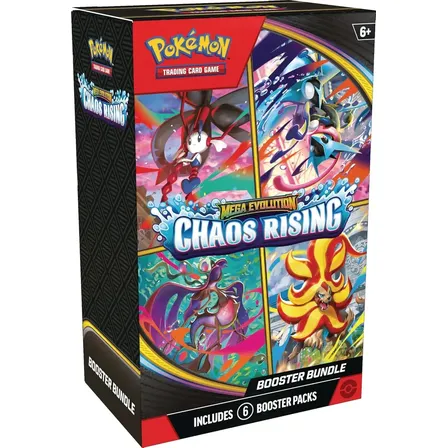 Caixa Pokémon Tcg Mega Evolution Chaos Rising Asmodee