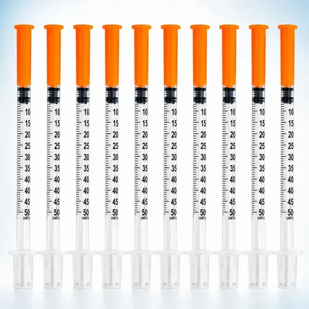 Seringa Insulina 50ui Agulha 6mmx25mm Fixa 0,5ml 25 Unidades 0.5 Ml