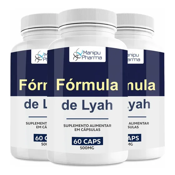Formula De Lyah 60 Caps | Suplemento Alimentar Sem Sabor