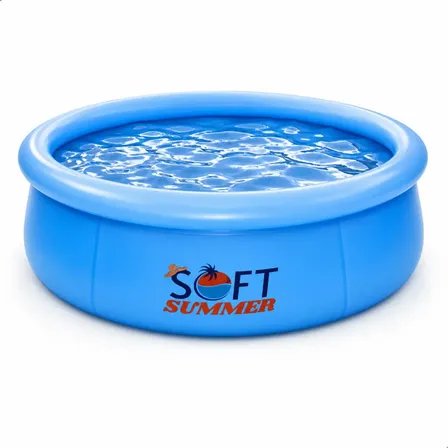 Piscina Inflável Redonda 1000 Litros para Família, da Soft Summer