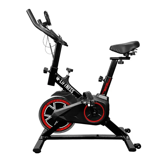 Liftness Bicicleta Spinning Para Exercícios Xhjscrb8009 Preto Vermelho