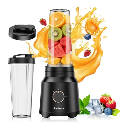 Liquidificador Portátil Patbrela De 600ml Com Usb Para Sucos 127v