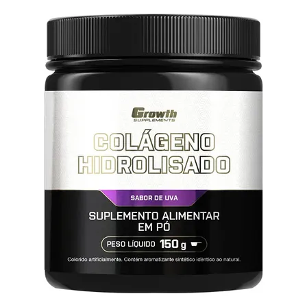 Colágeno Hidrolisado 150g Growth Supplements Uva