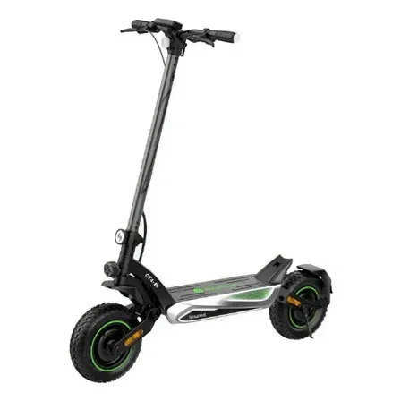 Patinete Elétrica Gt4 Para Adultos Motor 1200w*2 32km/h Preto Lambo