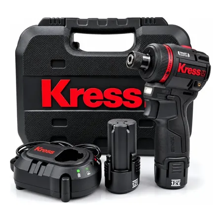 Kress Profissional KH177H Bateria Preto 50 Hz x 60 Hz