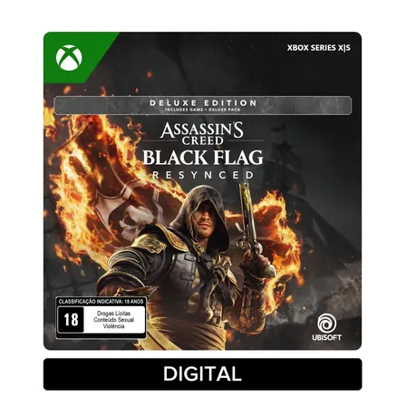 Assassin's Creed Black Flag Resynced Deluxe Edition Xbox Series X|s (digital)