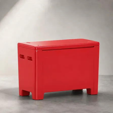 Caixa Térmica 360 Litros Polietileno / Plástico - Asperbras Vermelho