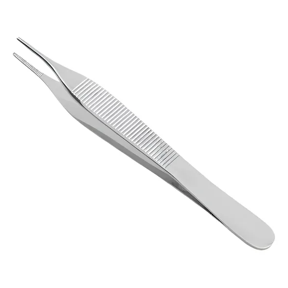 Pinça Adson C/ Serrilha Em 12cm Em Aço Cirúrgico.