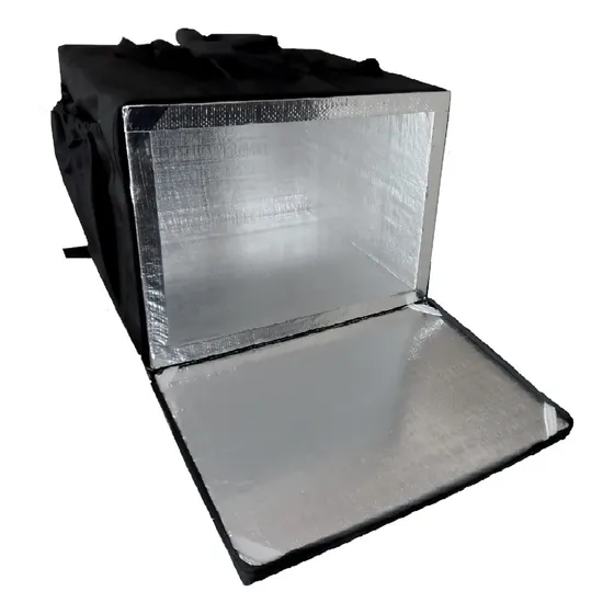 Bolsa Bag Mochila Para Pizza 40cm Lanches Aluminio Mais Alta
