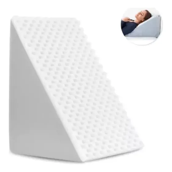 Encosto Triangular Suave Encosto Com Capa Zíper