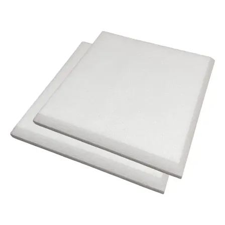 Isolamento Acústico Branco C/10 Placa 60x60x2,5cm Antichamas