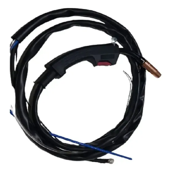 Tocha Maquina Solda Mig Com Ou Sem Gas 130 - 150 - 195 Flex