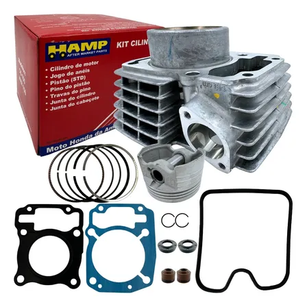 Kit Cilindro Motor Para Titan Fan Bros 150 Original Honda