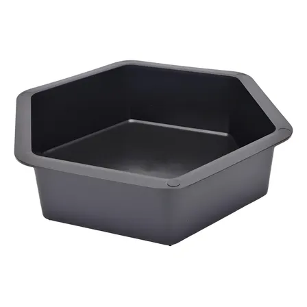 Forma De Bloquete Sextavado 25x25x8 Kit Com 60 Unidades