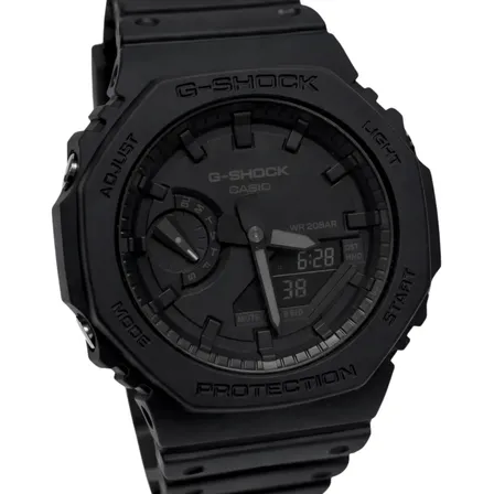 Relógio Casio Masculino G-shock Anadigi Preto Ga-2100-1a1dr
