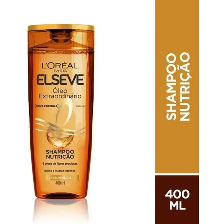 Shampoo Óleo Extraordinário 400ml Elseve L'oréal Paris