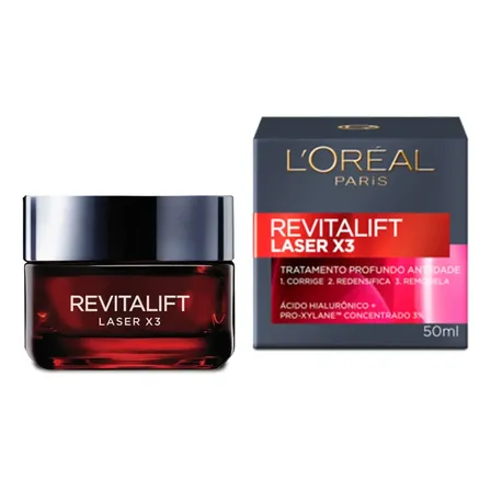 Creme Facial Anti-idade L'oréal Paris Revitalift Laser X3