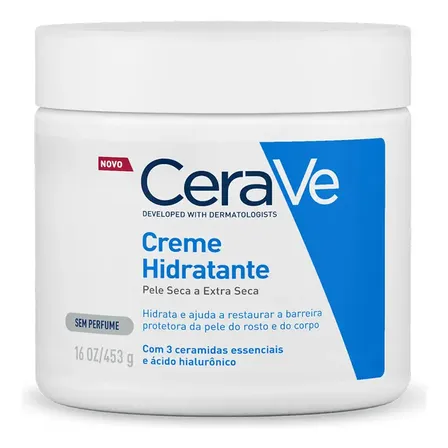 Creme Hidratante Textura Cremosa 454 G Cerave