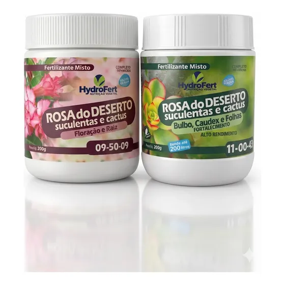 Fertilizante Hydrofert Rosa Do Deserto-crescimento+ Floração
